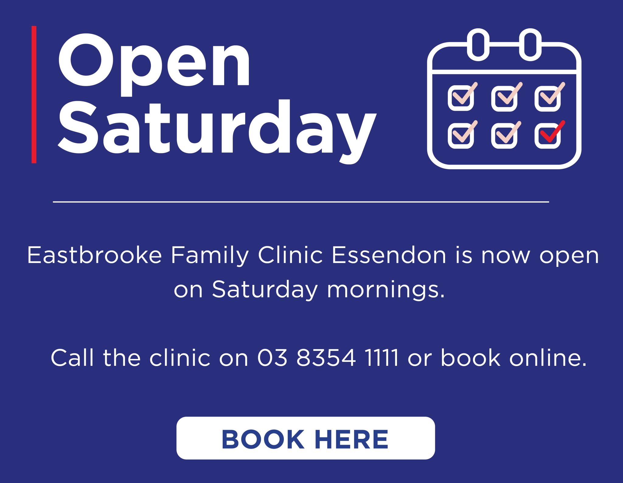 Medical Centre | Eastbrooke Family Clinic Essendon